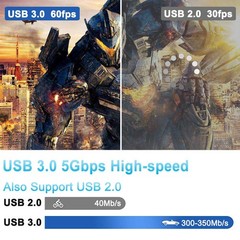 SDI Capture Card USB 3.0, SDI to USB 3.0 with HDMI Loopout, 1080P 60Fps SDI H…