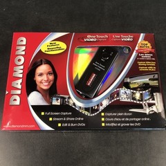 Diamond VC500 One Touch Video Capture Device USB 2.0 – New Open Box