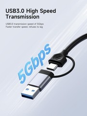 USB 3.0 HDMI Video Capture Card 1080P 60FPS w/ 100W PD USB-C Streaming