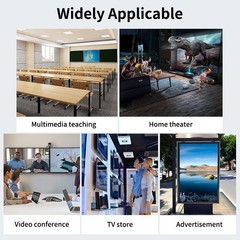 Acasis HDMI Splitter 1 in 2 Out 4K@60Hz Ultra HD Distributor Box Supports ABB