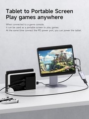 USB3.0 Video Capture Card with 100W PD HDMI to USB/USB C 1080P HD 60fps Live