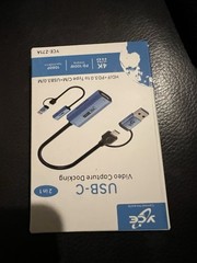Video Capture Card with 100W PD Fast Charging
