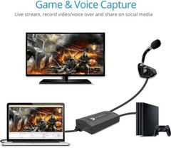 Prophecy USB 3.0 HDMI Video Capture Device with Audio – Capture, 1080P @60Hz