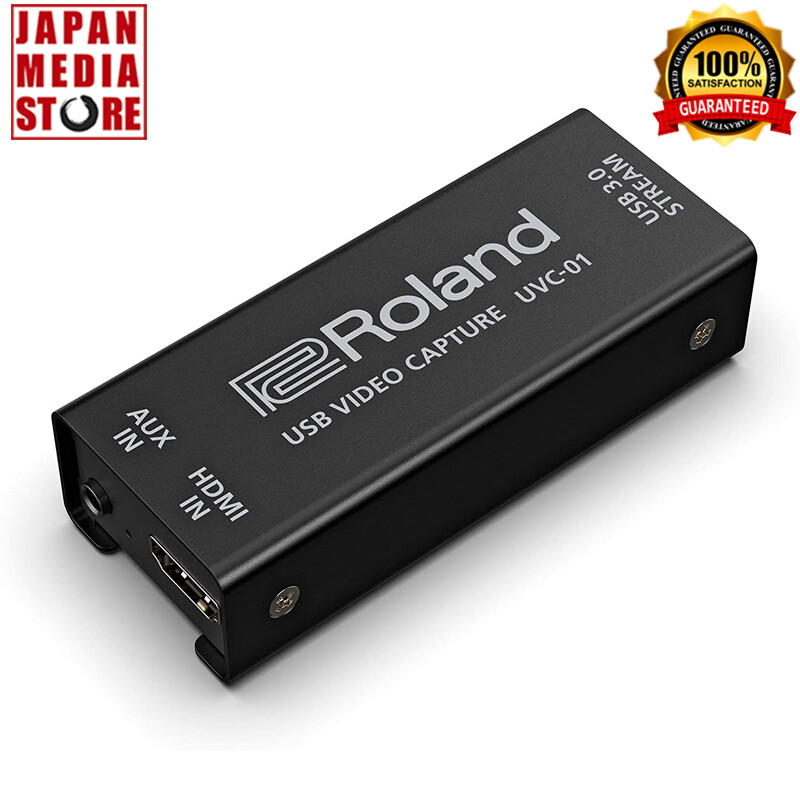 ROLAND UVC-01 USB Video Capture for recording and livestreams BRAND NEW with BOX