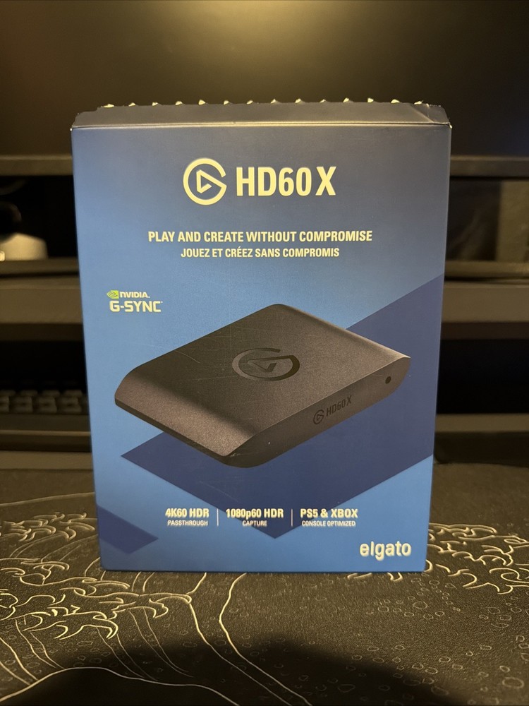 Elgato HD60X External Video Capture Card (open box ) for Xbox & Playstation