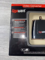 Gigaware 25-1141 VHS-TO-DVD Video Converter – NEW, Open Box
