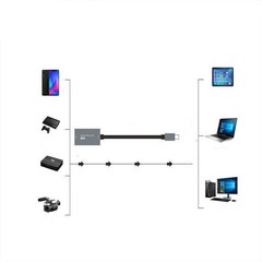 HDMI-Compatible To Type C 1080P USB-C Game Recording Live Video HD Capture Card