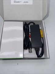 USB 2.0 One Touch Vhs to DVD Video Capture Device Multimedia New Open Box