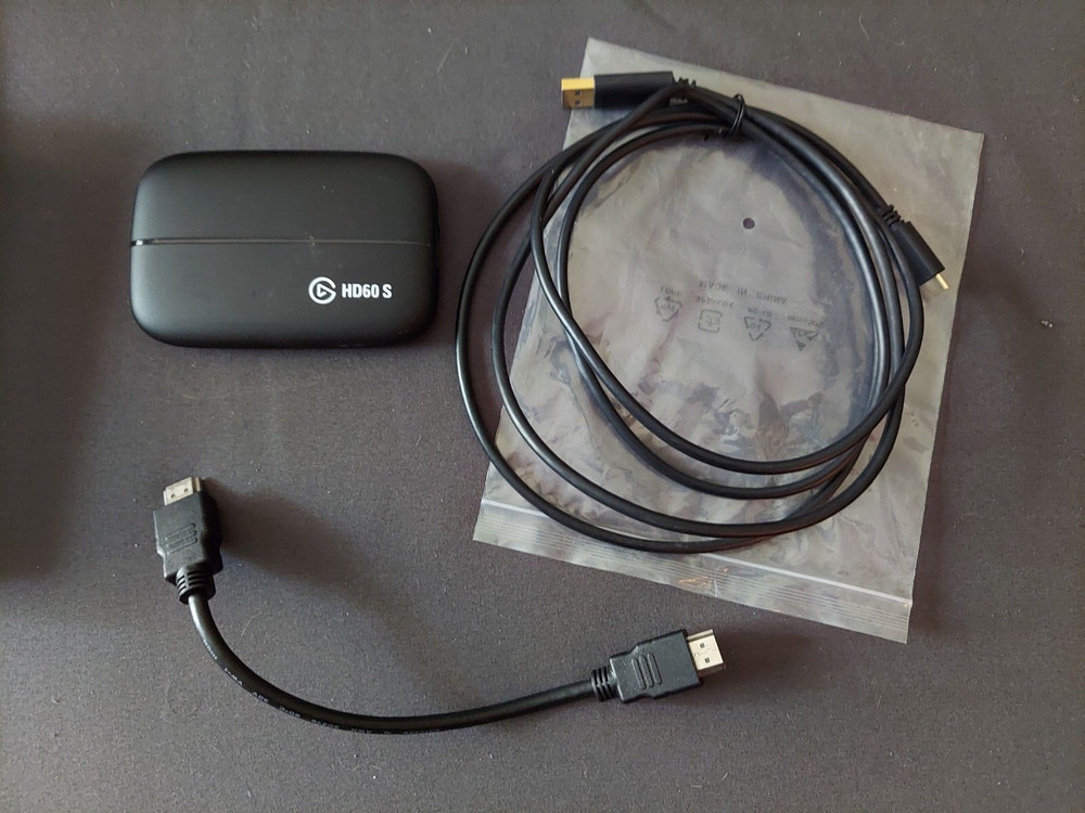 El Gato Elgato HD60 S HD60S USB 3 HDMI Video / Game Capture Device 2GC309901004