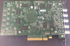 Corvid HEVC is a 8-lane PCIe 2.0 video encoder card; at 4K 1080P