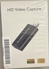 HDMI Video Capture USB 2.0 Dongle Full HD 1080P, 2-Port Adapter