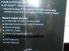 ATI TV Wonder HD 650 Combo USB PC TV Tuner With Free Shipping!