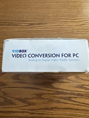 VIDBOX Video Conversion For PC Analog to Digital Video Transfer Solution