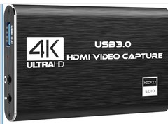Capture Card Nintendo Switch, 4K HDMI Video Capture Card, 1080P 60FPS, HDMI to U