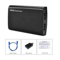 4K30 Ultra USB3.0 HDMI Game Live Video Capture Live Streaming for OBS Studio VLC