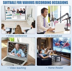 Video Capture Card, USB 3.0 HDMI to USB C Audio Capture Card, 4K 1080p60fps NEW