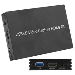 S300 4K Card USB 3.0 DriverFree Game Live Microphone 1080P HD Loop