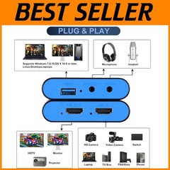 High-Quality 4K Pass-Through Capture Card for Xbox