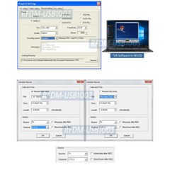 PC USB-Based Analog RF Coax TV Demodulator Tuner Recorder for Worldwide Use
