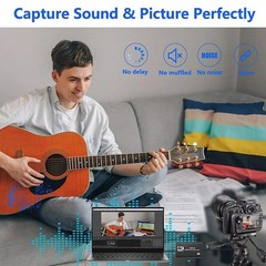 USB 3.0 4K Audio Video Capture Card HDMI Video Capture Device Full HD Recording