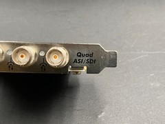 DEKTEC DTA-2144B QUAD ASI/SD-SDI INPUT/OUTPUT PCIe x4 PORTS *WORKING*
