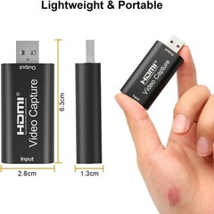 4K Audio Video Capture Card USB 3.0 HDMI Video Capture Device Full HD Recording