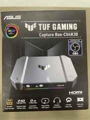 ASUS TUF Gaming Video Capture Card(CU4K30) 4K/2K/1080p120, Near-Zero Latency, HD