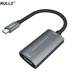 Loop Mic In Type C Video Capture Card 1080P USB Game Record Box Live Streaming