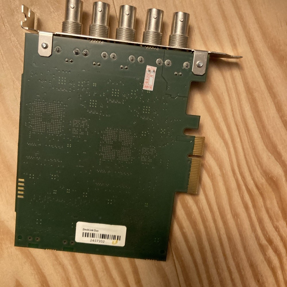 Blackmagic Design DeckLink Duo PCIe SDI Capture & Playback Card