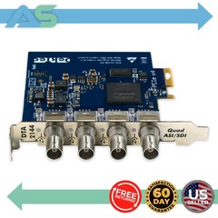 DekTec DTA-2144 Quad ASI SDI PCIe Video Capture Module Card – Broadcast I/O