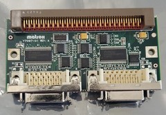 *NEW* Matrox Y7097-01 Rev A Meteor II Camera Link PC/104+ Extender Board
