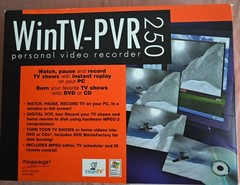 Hauppauge WinTV-PVR 250 personal videorecorder + WinTV-HVR 1600 hybrid recorder