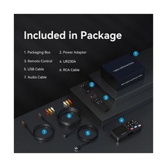 Universal VHS to Digital Converter – Capture and Convert Analog Video from VC…