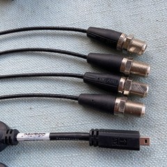 GameBridge TV AVC-1410/1510 NTSC Playstation 2 Xbox Gamecube Lot 5 Cables Remote