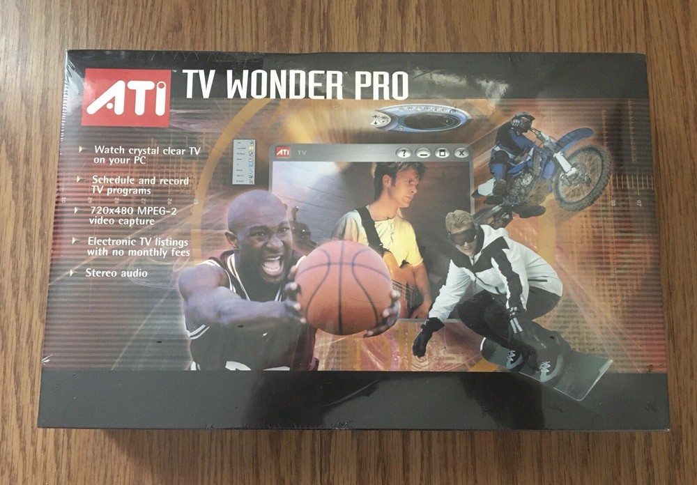 Brand NEW ATI TV Wonder Pro Model 100-703138 TV Tuner/ Video Watch TV on your PC