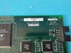 IMEDIA S25-7000142 DVB-ASI PCI Video Capture Card – Altera FLEX FPGA,