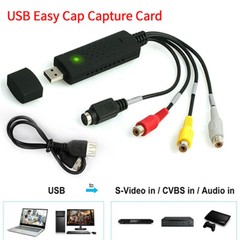 VHS to DVD Converter Easycap USB Audio Video Capture Recorder Analog to Digital