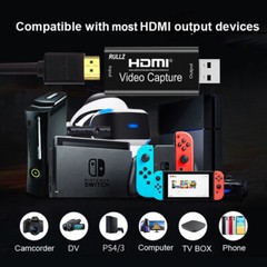 HDMI to USB 3.0 2.0 Audio Video Capture Card Game Record Box OBS Live Streaming