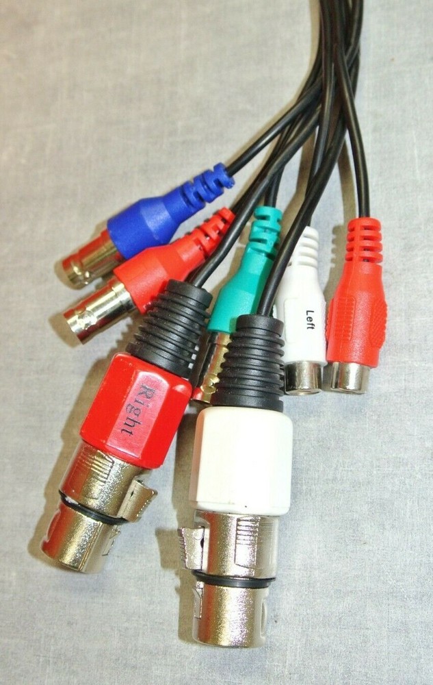 ViewCast Osprey Component Video Breakout Cable for 260e