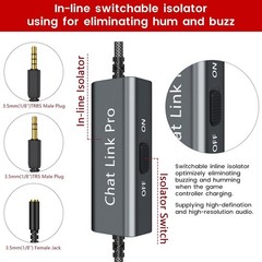 Chat Link Pro Cable for Elgato HD60 S/S+, HD 60 PRO, 4K 60 PRO, HD60 X Gaming Ca