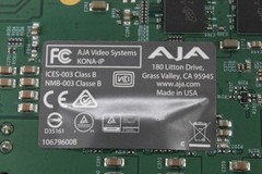 AJA 106467-R0 KONA-IP-R0 Dual SFP+ Video Capture Card