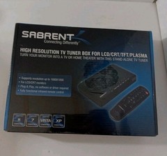 SABRENT TV-LCDHR HIGH RESOLUTION TV TUNER Computer LCD/CRT/TFT/Plasma New Sealed