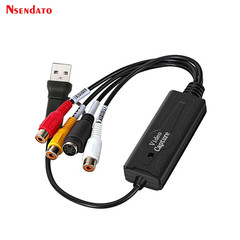 USB Type C Video Capture Card 2 in 1 Type C USB 2.0 AV Video Grabber Record Adap