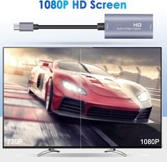 Video Capture Card, USB 3.0 HDMI to USB C Audio Capture Card, 4K 1080p60fps NEW