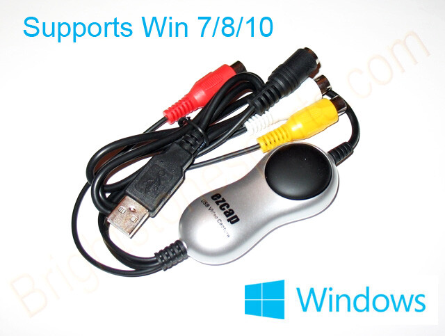 Authentic EzCAP 116 Video Capture / Converter / Editor Digital USB2.0 Win 7/8/10