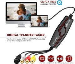 Video Capture Card for VCR Hi8 Mini DV