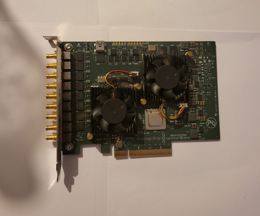Blackmagic Design DeckLink Quad 2 PCIe Video Capture And Playback PCIe Card
