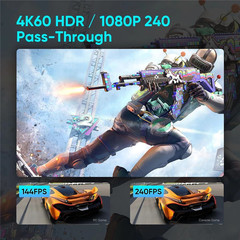 4K 60Hz HDMI USB 3.2 Capture Bypass HDCP USB C Video Card 1080P 240FPS Video Gra