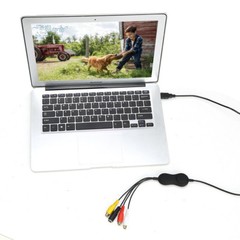 Ezcap158 USB 2.0 Video Capture Card,VHS,V8,Hi8,8MM,Old Videotape,Camcorder to PC