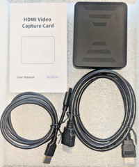 VC-009 Air 4K 30/2K 60/1080p 120 HDR Video Capture HDMI Input USB-C